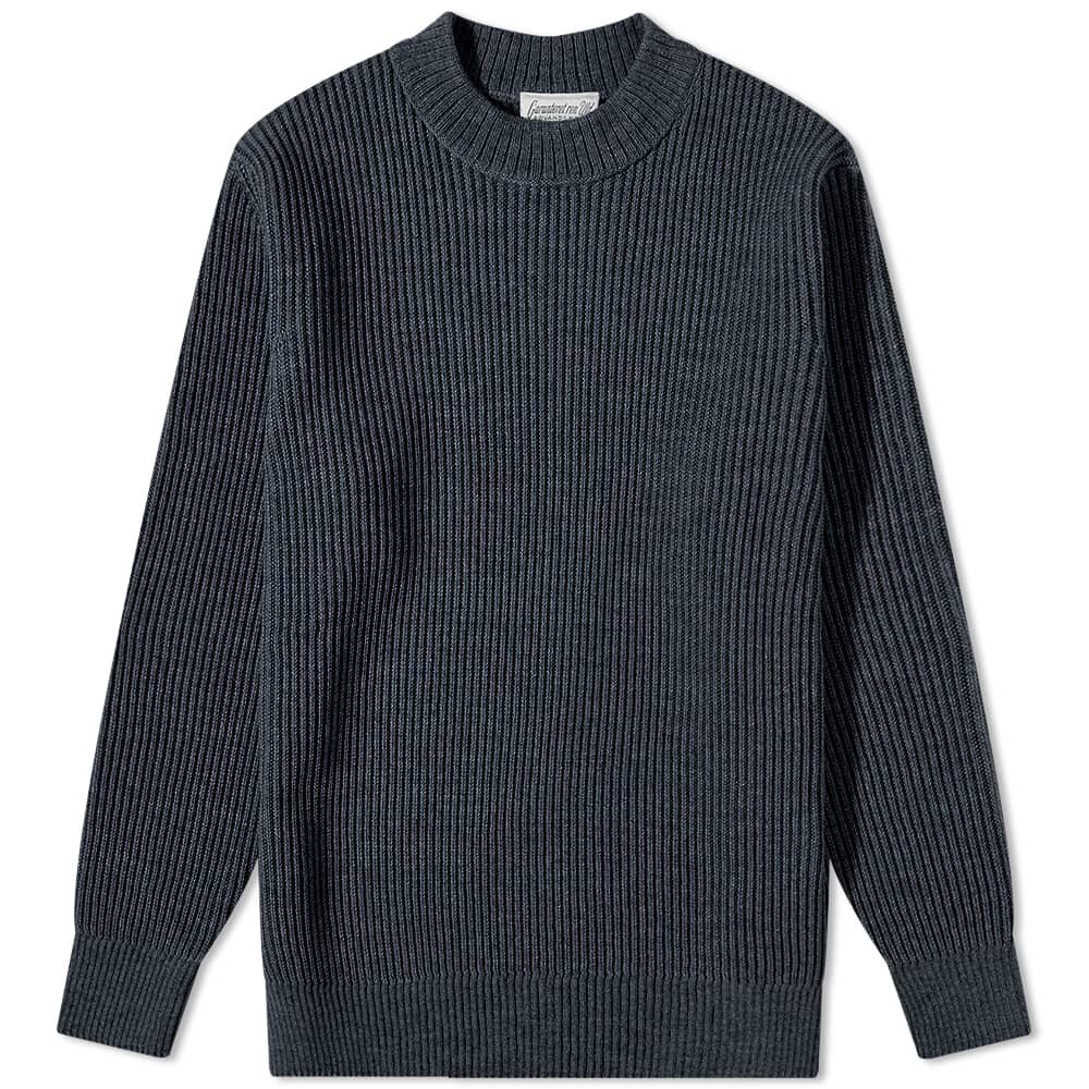 

Джемпер S.N.S. Herning Fender II Rib Crew Knit, Серый