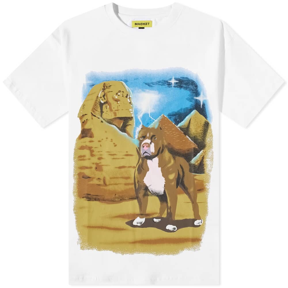 

Футболка Market Ambush Glitter Pitbull Tee, Коричневый