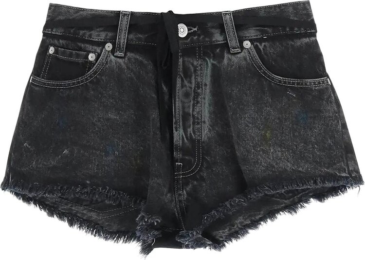 

Шорты Maison Margiela Mini Denim Shorts 'Black', черный