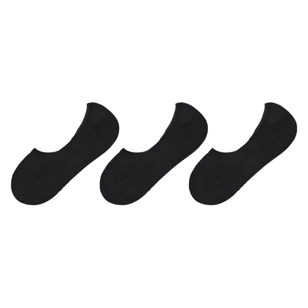 

Комплект носков Uniqlo Invisible Socks, 3 пары, черный