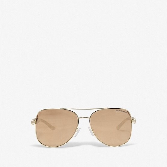

Солнцезащитные очки Michael Kors Chianti, золотистый