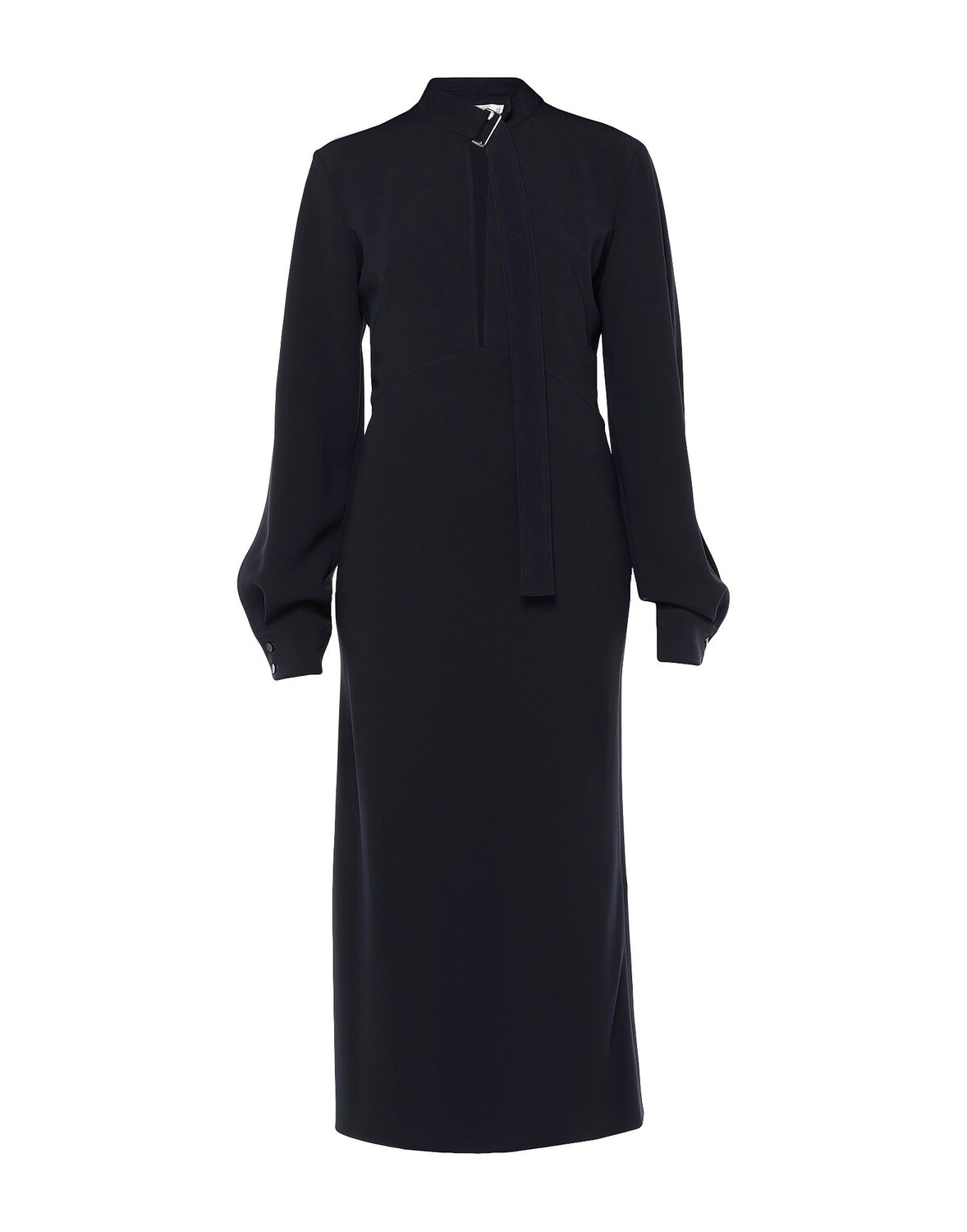 

Платье Victoria Beckham Midi, темно-синий
