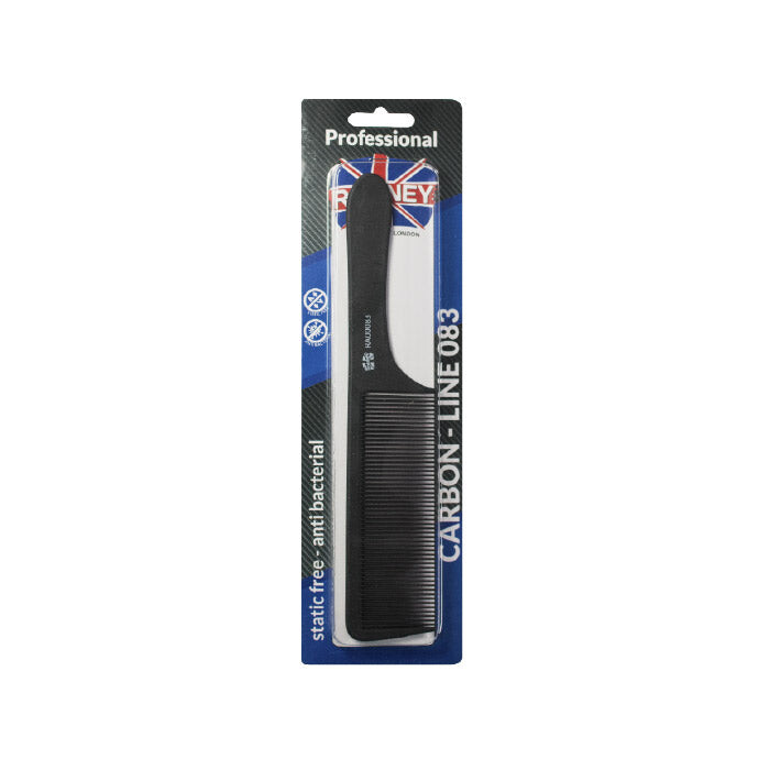 

Ronney Профессиональный гребень для волос Carbon Comb Line 083 L225мм