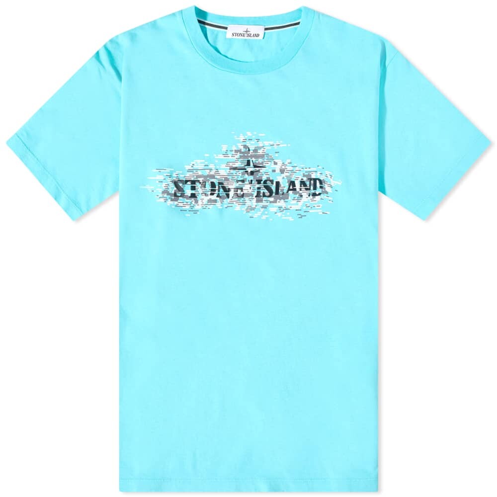 

Футболка Stone Island Institutional Two Graphic Tee, Синий