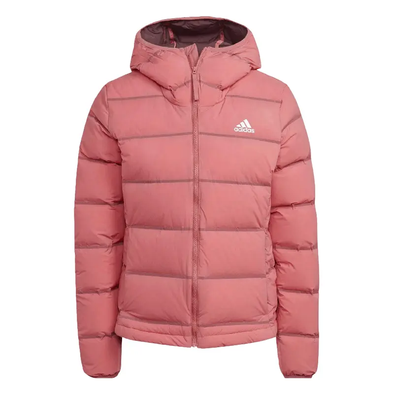 

Пуховик Adidas Performance Helionic, розовый