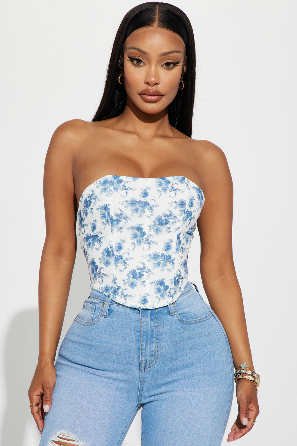 

Топ Fashion Nova TC28575, белый