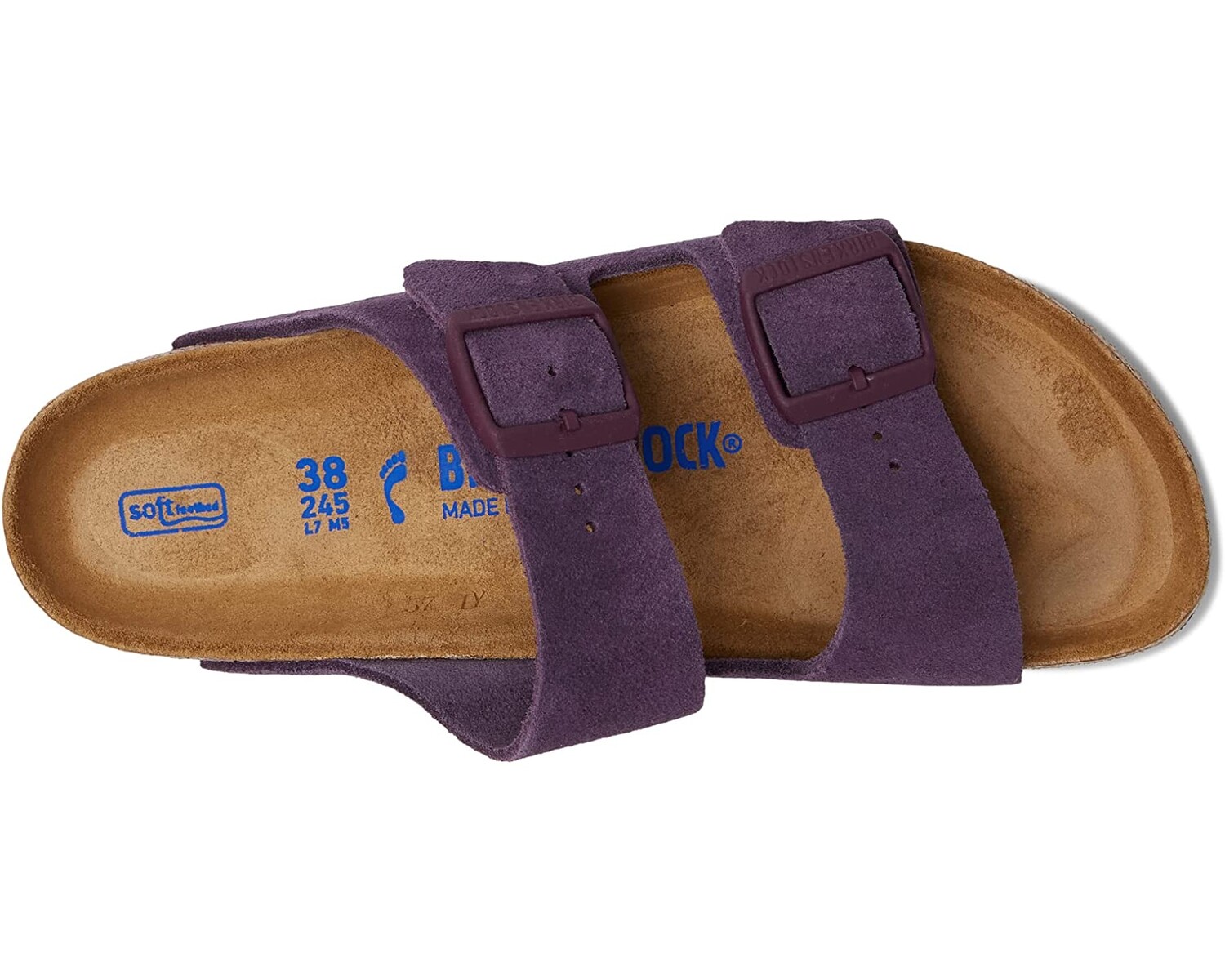 

Сандалии Arizona Soft Footbed Birkenstock, черный