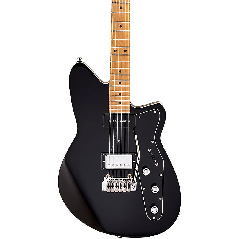 Электрогитара Reverend Double Agent W Maple Fingerboard Electric Guitar Midnight Black электрогитара reverend double agent w midnight black