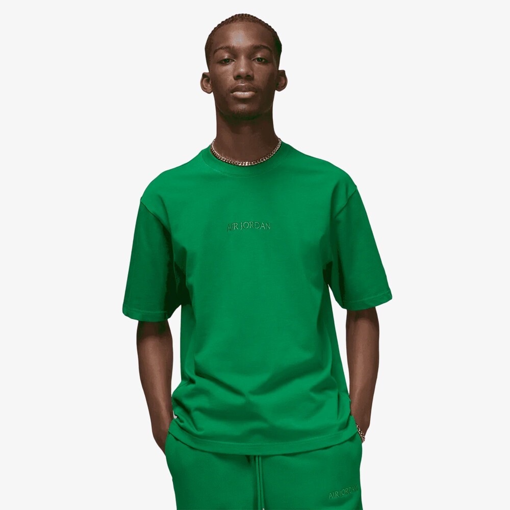 

Футболка Wordmark T-Shirt 'Pine Green' Jordan, зеленый