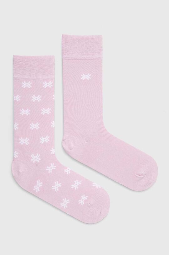 

Носки , 2 пары United Colors of Benetton, розовый