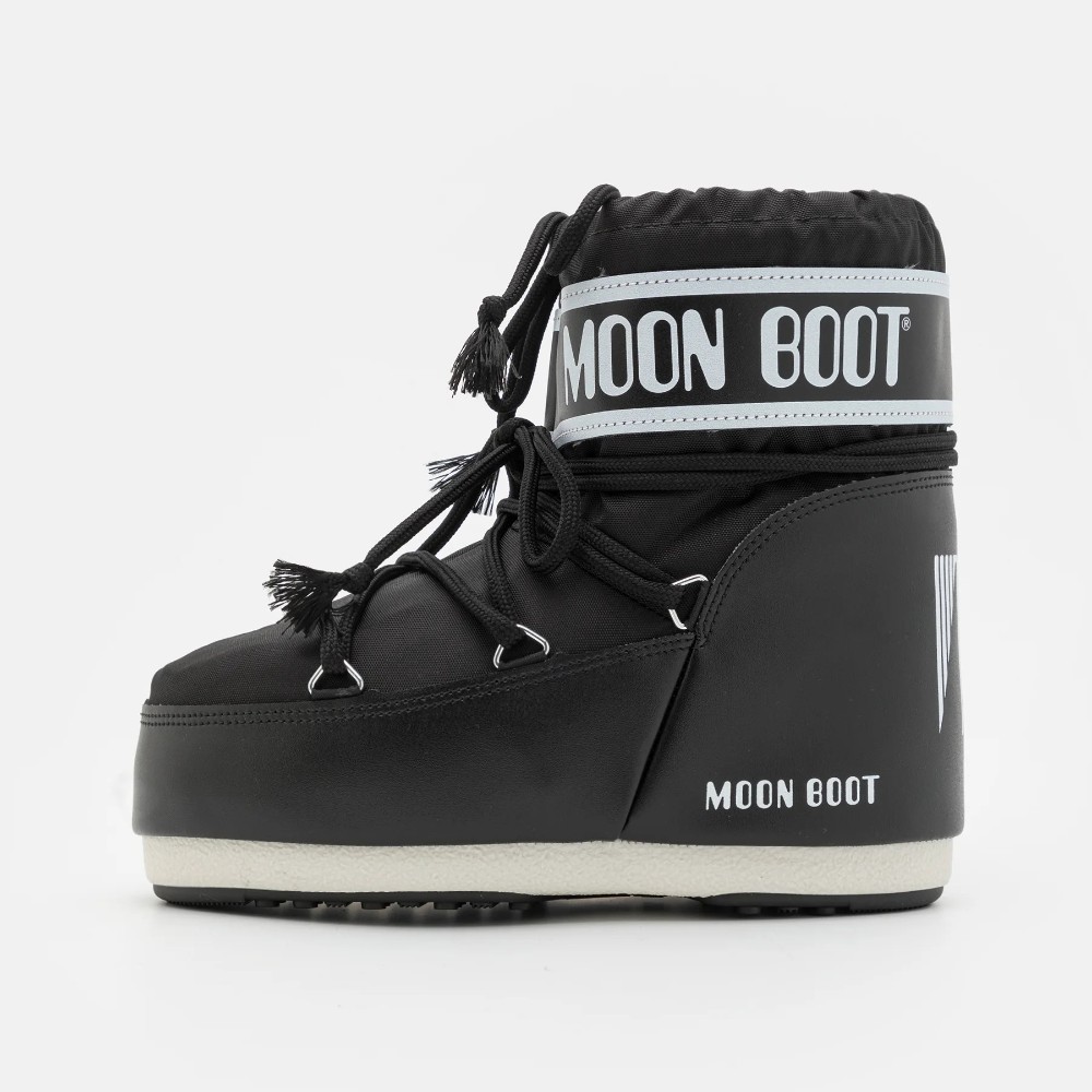 Зимние ботинки Moon Boot Icon Low, черный цена и фото