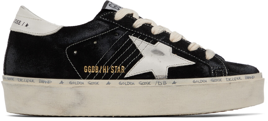 

Черные кроссовки Hi Star Golden Goose