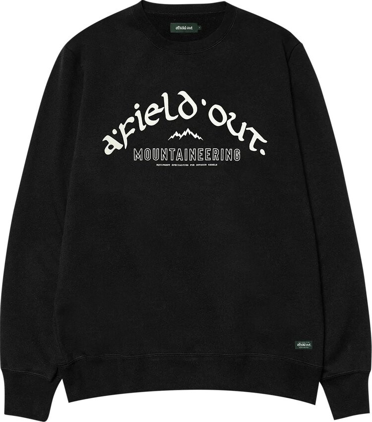 

Толстовка Afield Out Whitney Crewneck 'Black', черный