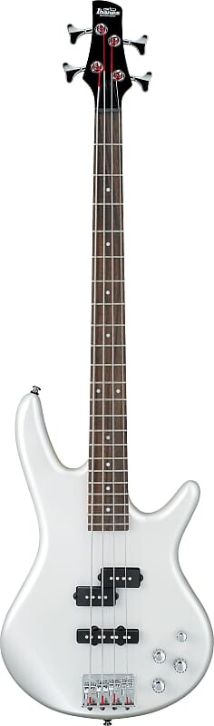 

Бас-гитара Ibanez GSR200PW, жемчужно-белая