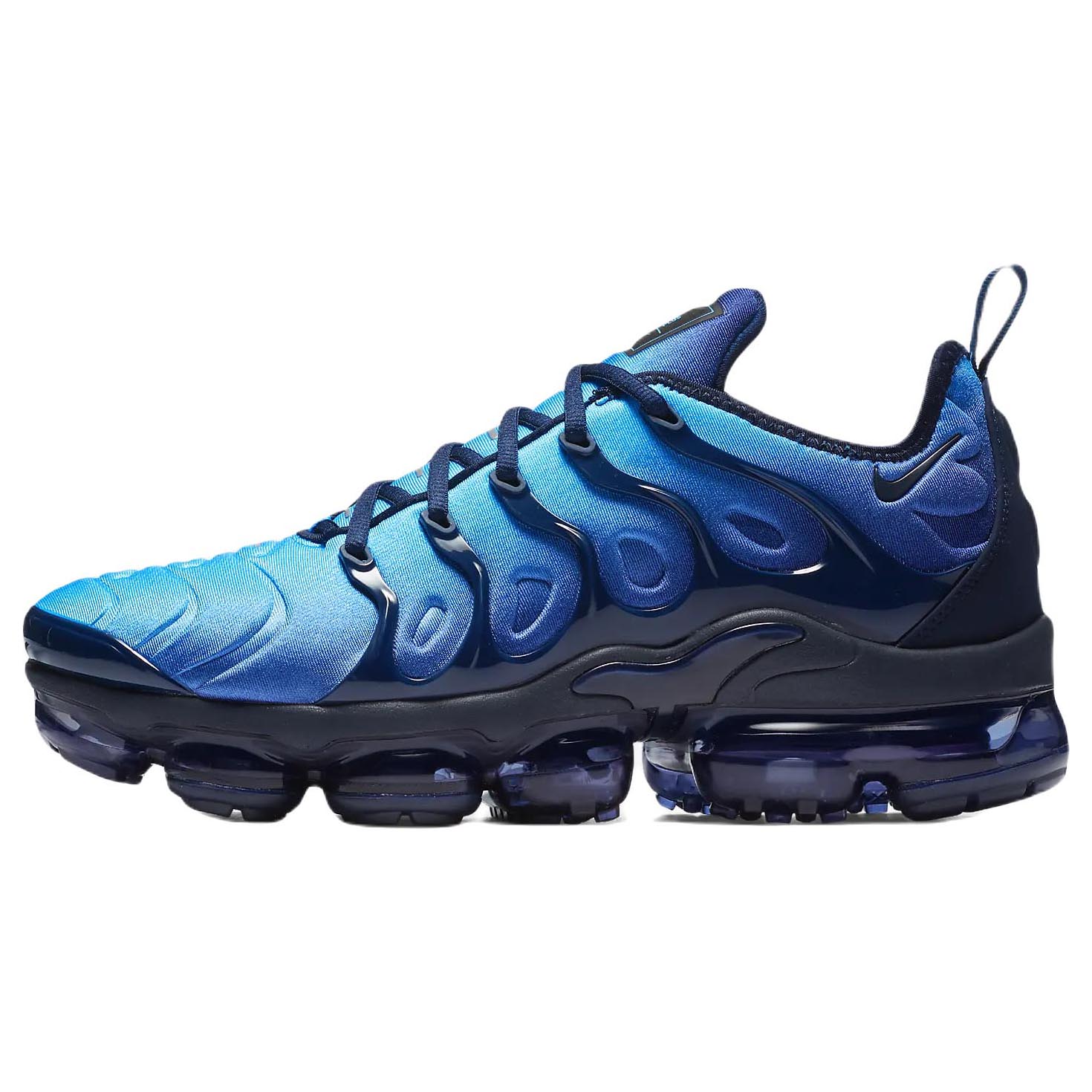 цена Кроссовки Nike Air VaporMax Plus, синий/черный