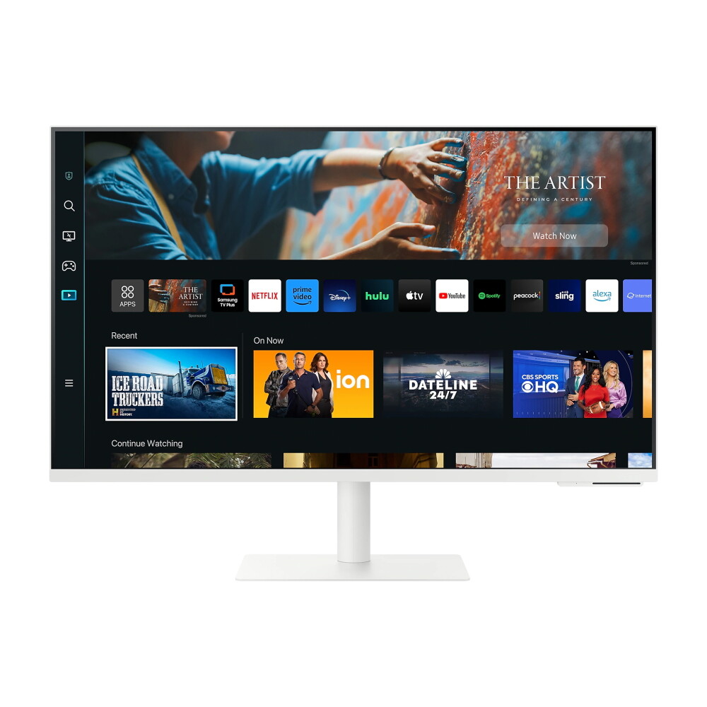 

Смарт-Монитор Samsung Smart M70C, 32", 3840x2160, 60 Гц, VA, белый