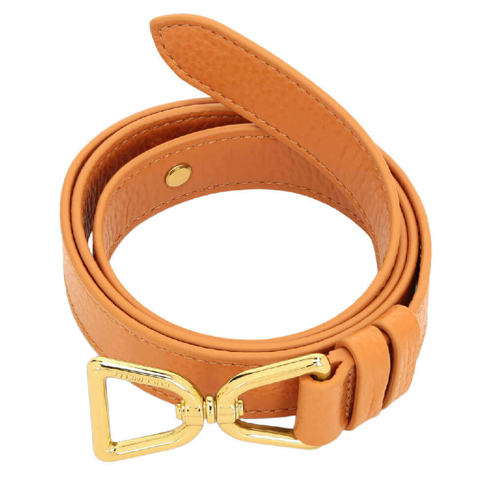 

Ремень Coccinelle Grained Leather Carrie, оранжевый