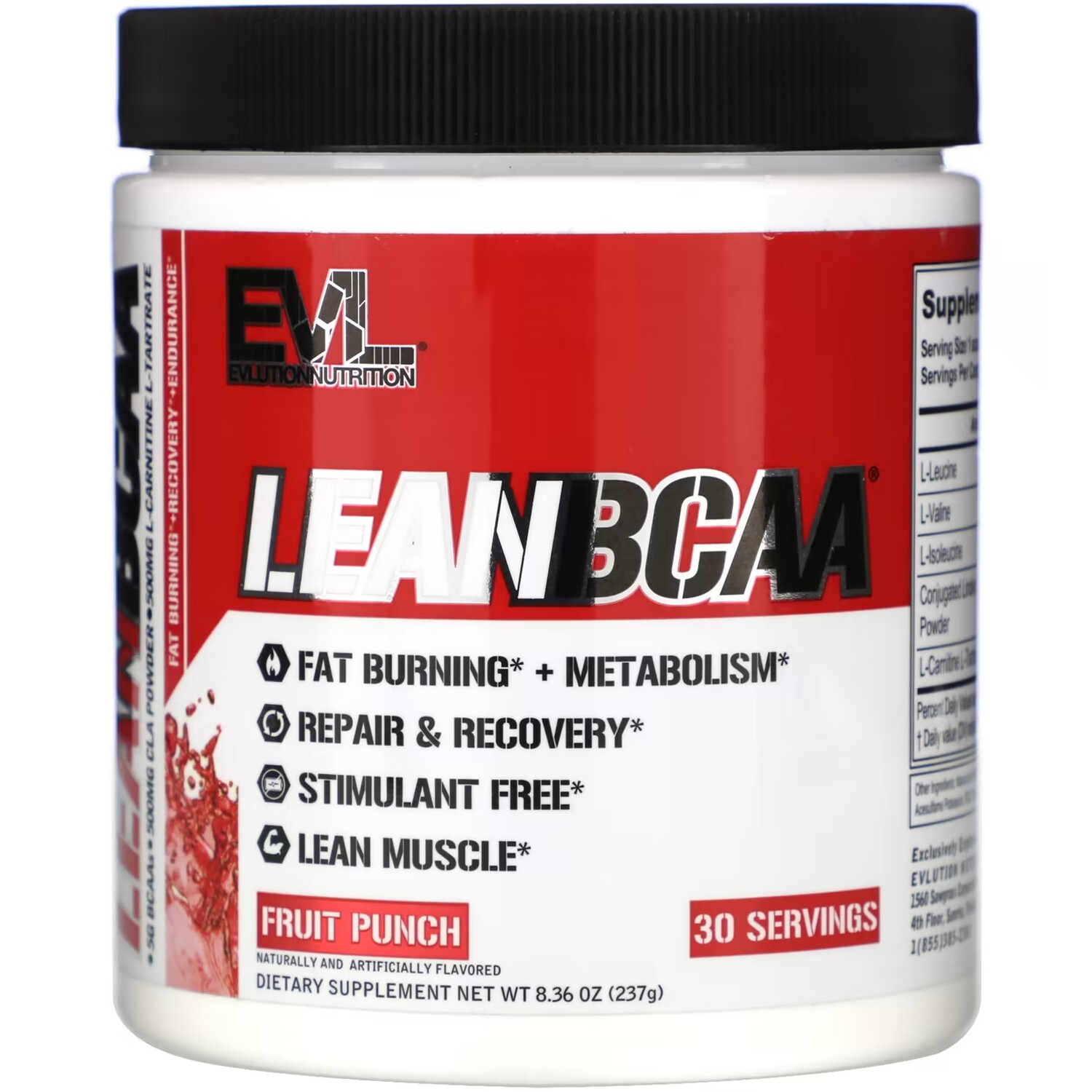 

Постный БАД EVLution Nutrition, фруктовый пунш, 237 г