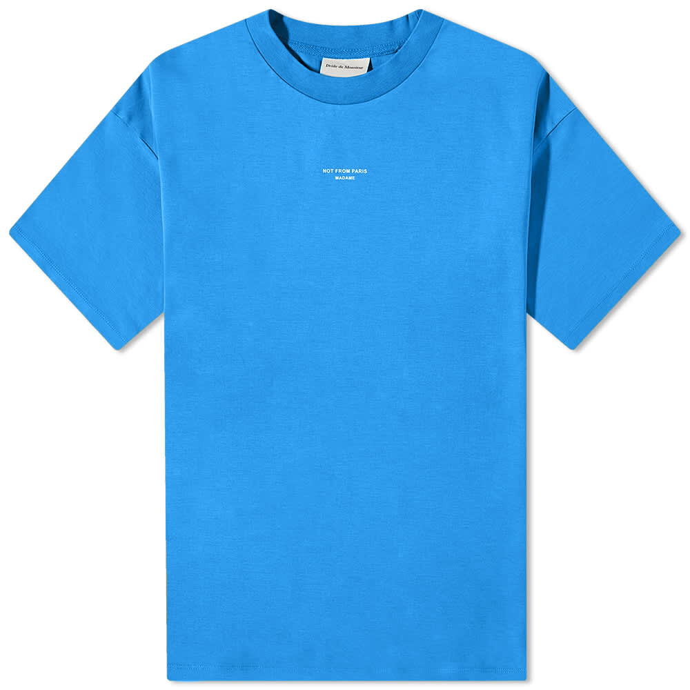 

Футболка Drôle de Monsieur Not From Paris Madame Classic Tee, Синий
