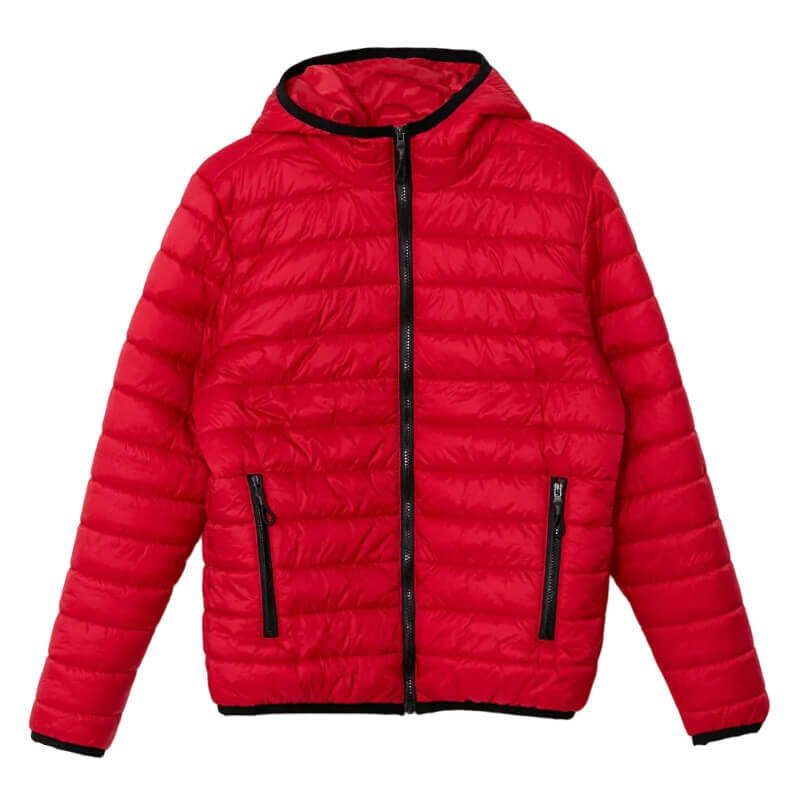 

Куртка LC Waikiki Classic Standard Pattern Hooded, красный