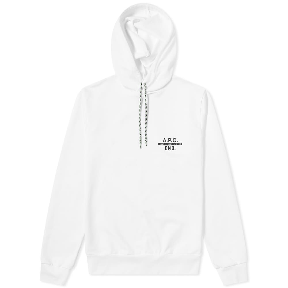 

Толстовка END. x A.P.C. Dimmy Hoody, Белый