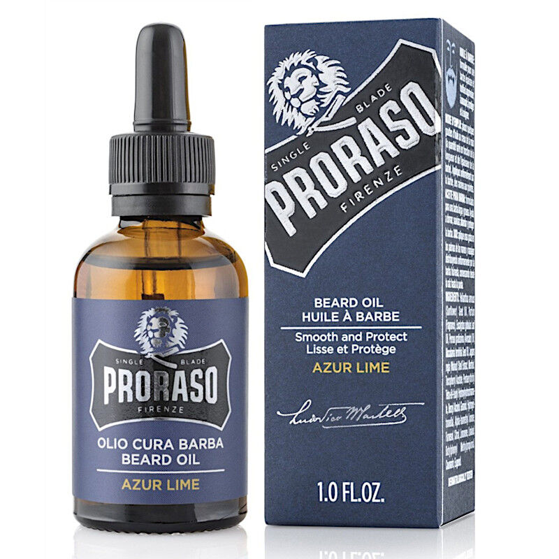 Proraso Azur Lime масло для бороды, 30 мл цена и фото