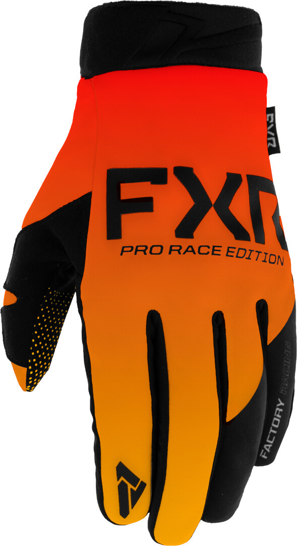 Перчатки FXR Cold Cross Lite для мотокросса, оранжевый/черный перчатки для мотокросса cold cross lite fxr черный серый
