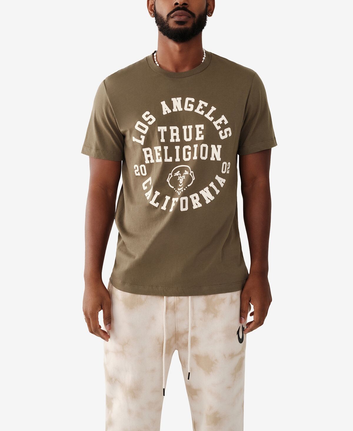 

Мужская футболка los angeles flock с короткими рукавами True Religion