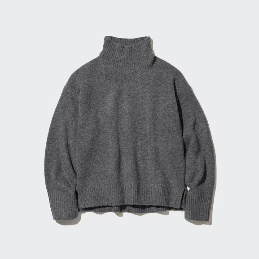 

Джемпер Uniqlo Souffle Yarn, серый