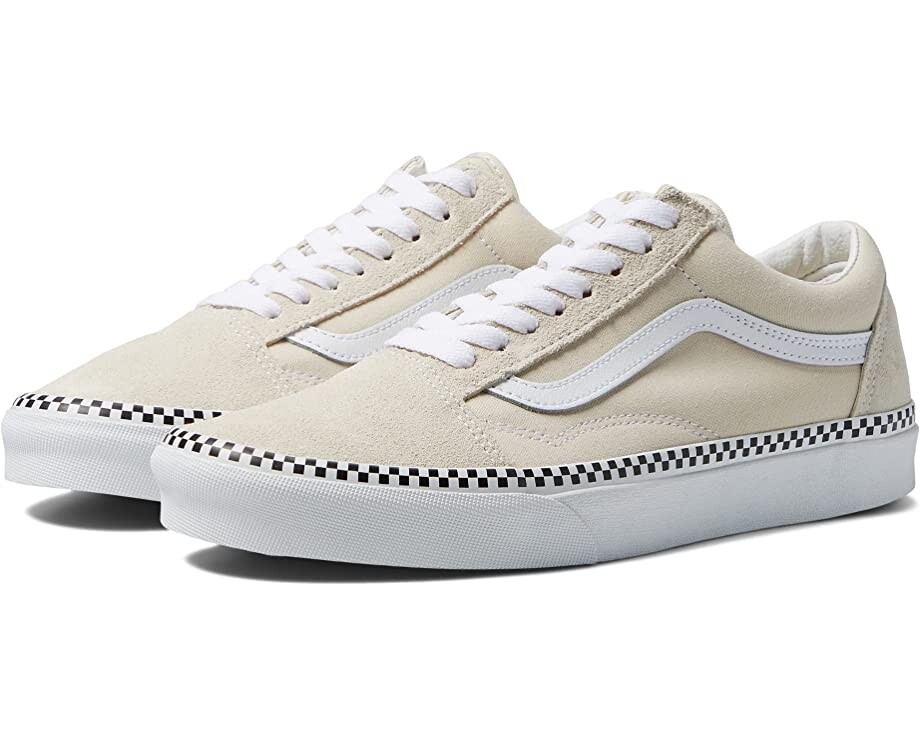 

Кроссовки Old Skool Vans, шахматная лисица горлица