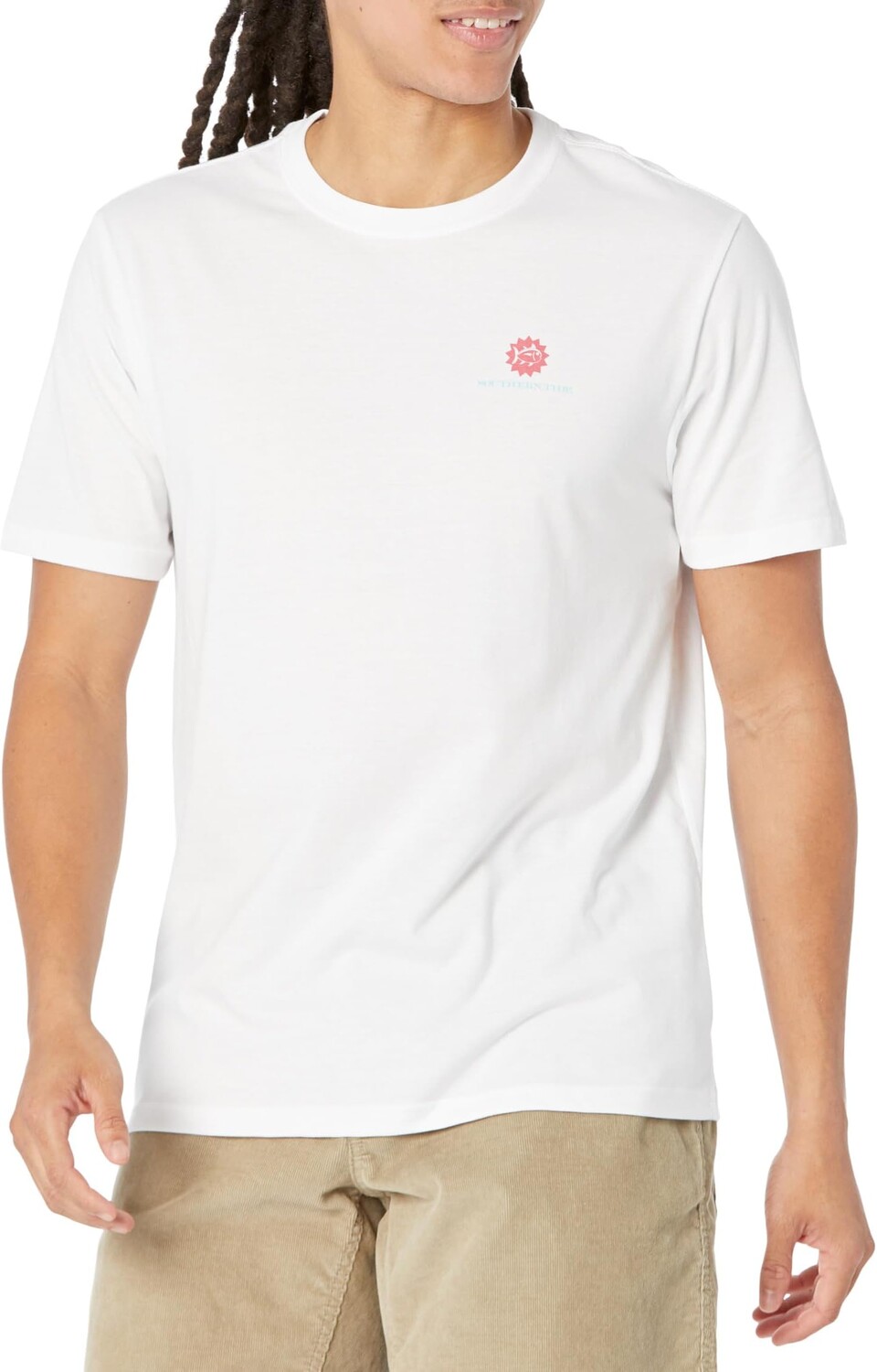 

Пляжная футболка Southern Tide, цвет Classic White