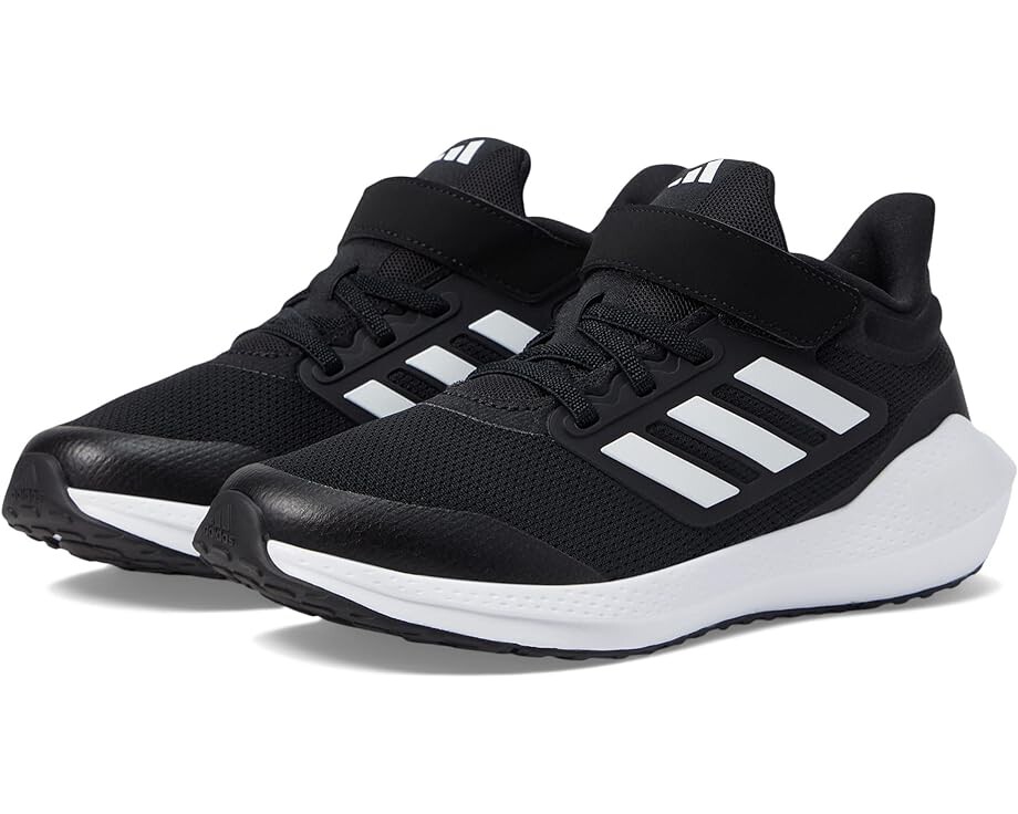 

Кроссовки Adidas EQ23 Run Bounce Elastic, цвет Black/White/Black