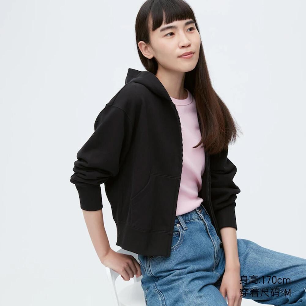 

Толстовка на молнии Uniqlo, черный
