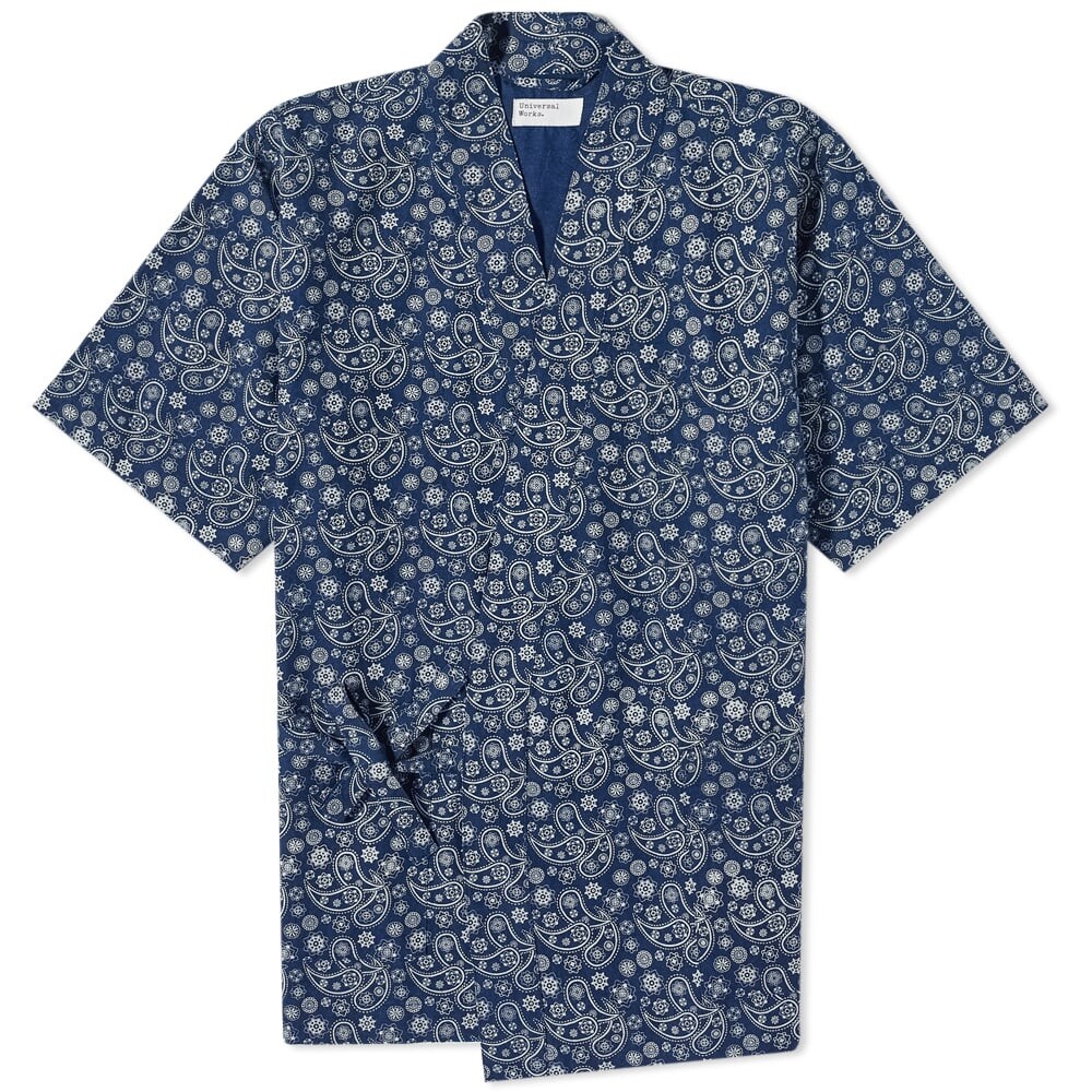 

Рубашка Universal Works Japanese Paisley Short Sleeve Kyoto Shirt