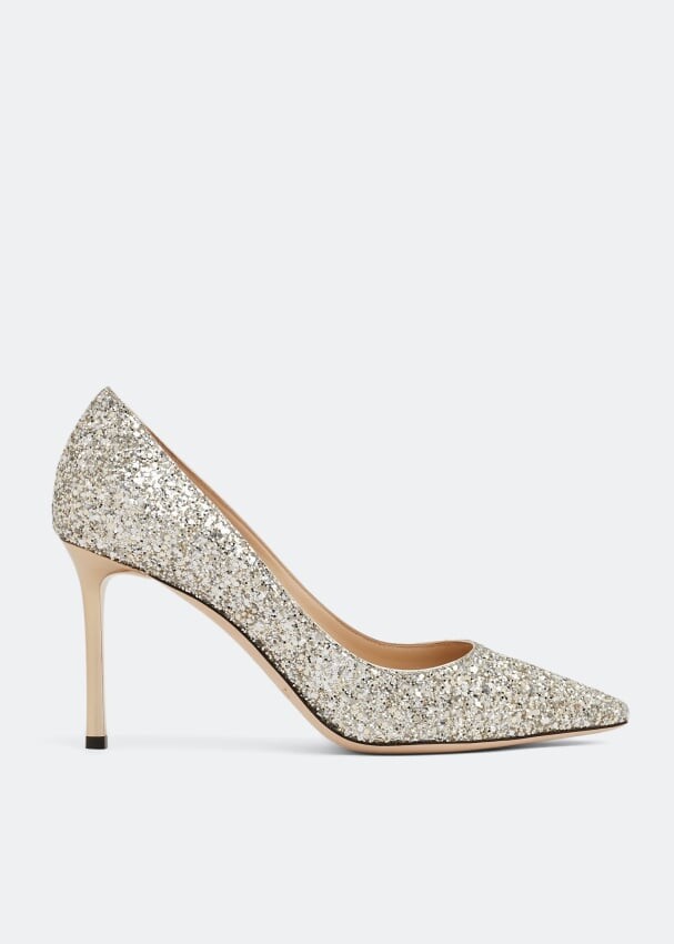 цена Туфли JIMMY CHOO Romy 85 pumps, золотой