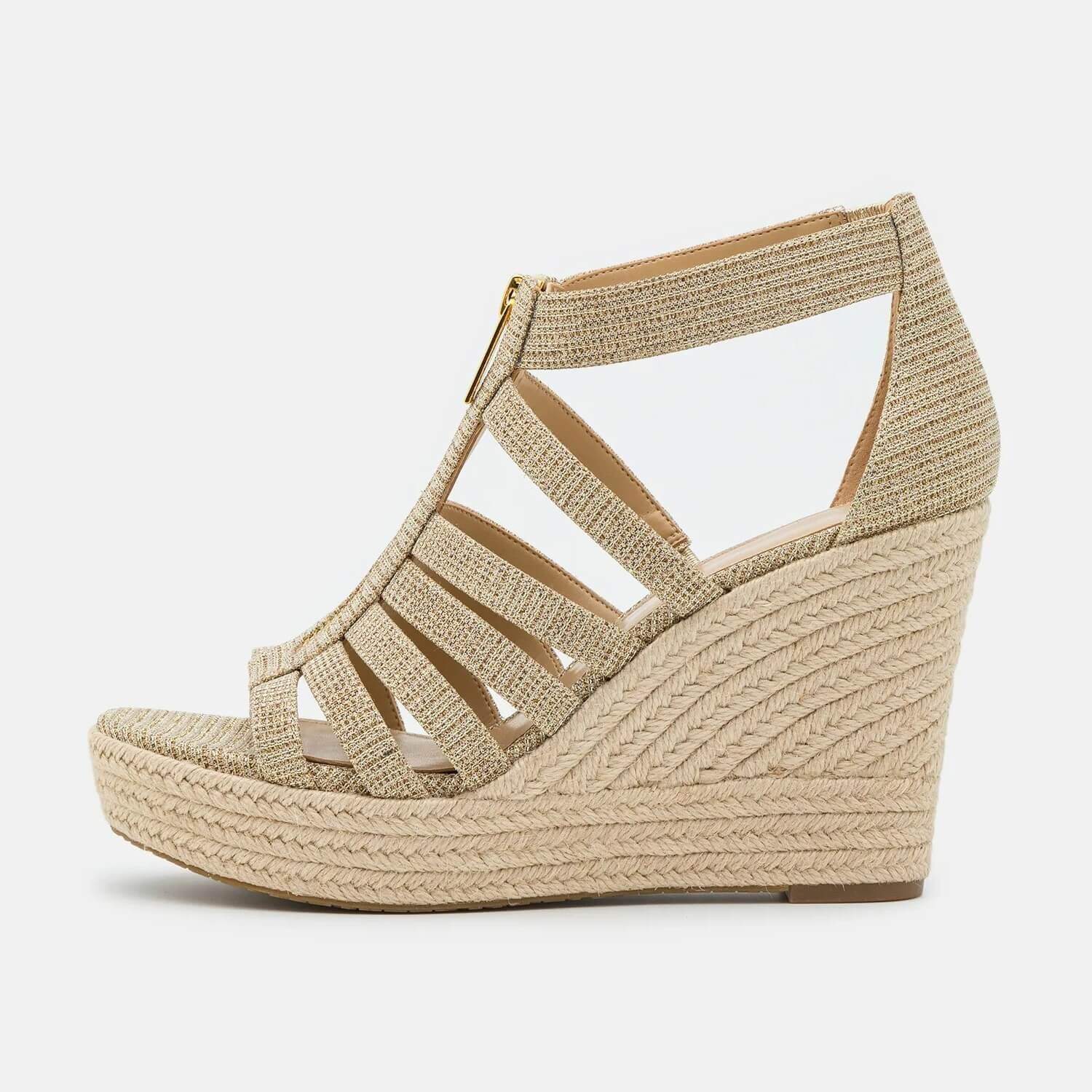 

Босоножки Michael Kors Bradley Wedge, светло-бежевый