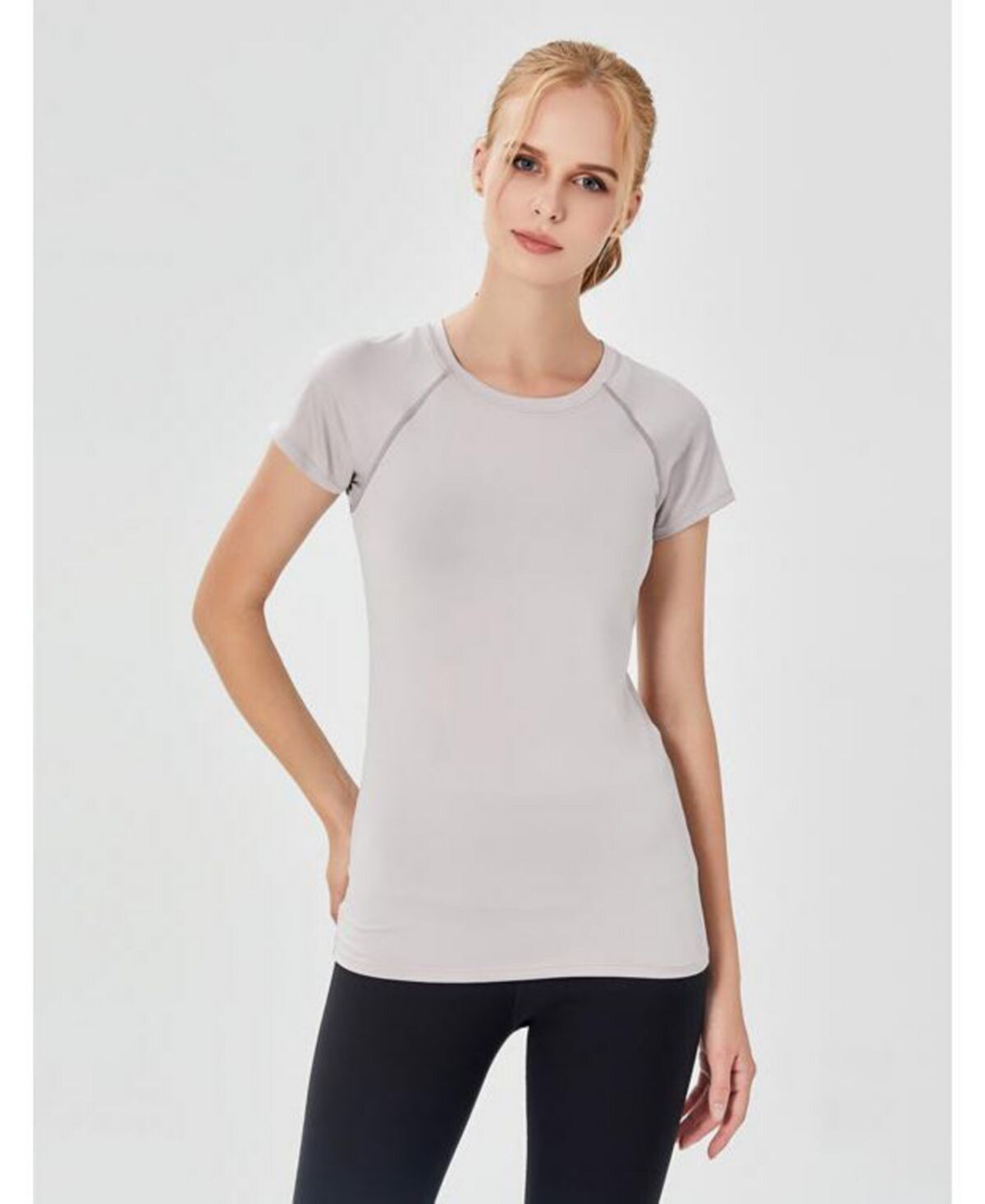 

Женский топ с коротким рукавом miracle play Rebody Active, мульти
