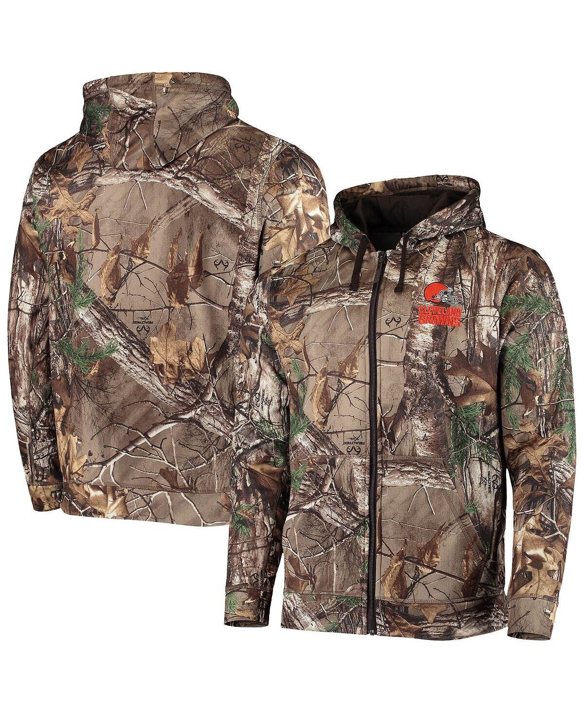 

Мужская толстовка с капюшоном realtree camo cleveland browns trophy tech fleece с молнией во всю длину Dunbrooke, мульти