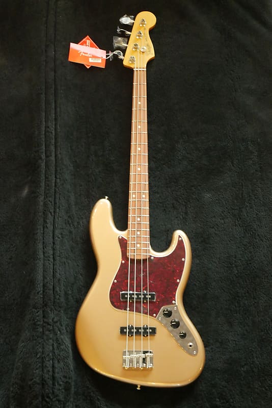 Fender Vintera '60s Jazz Bass 2019 Firemist Gold Vintera '60s Jazz Bass MX19123108 - фото