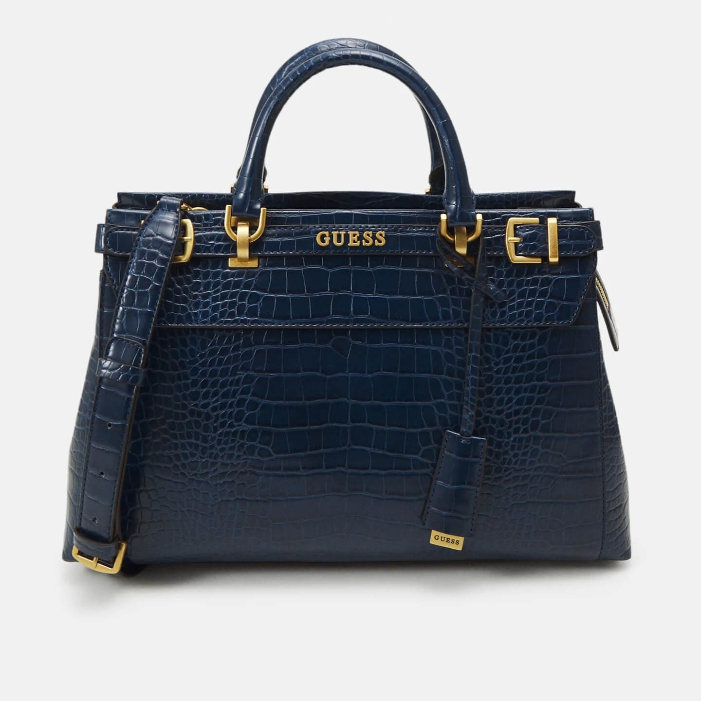 

Сумка Guess Sestri Luxury Satchel, темно-синий