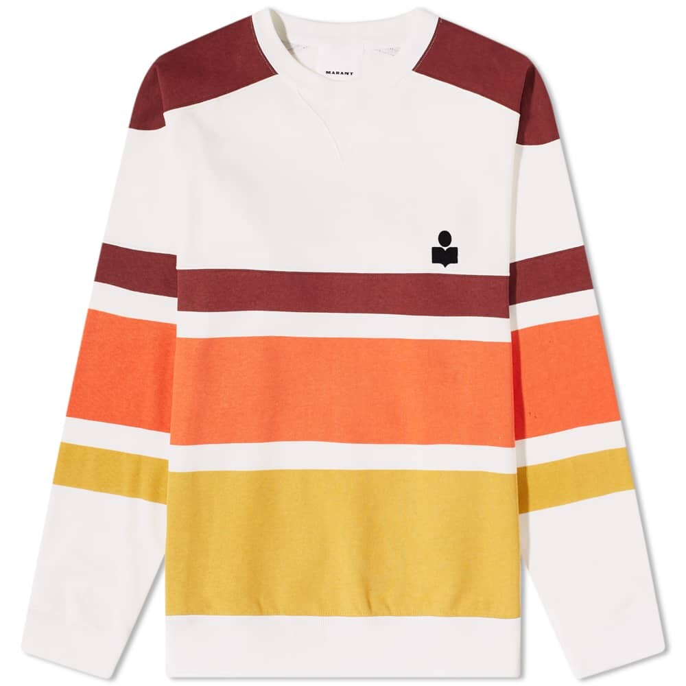 

Толстовка Isabel Marant Meyoan Colour Block Crew Sweat, Оранжевый