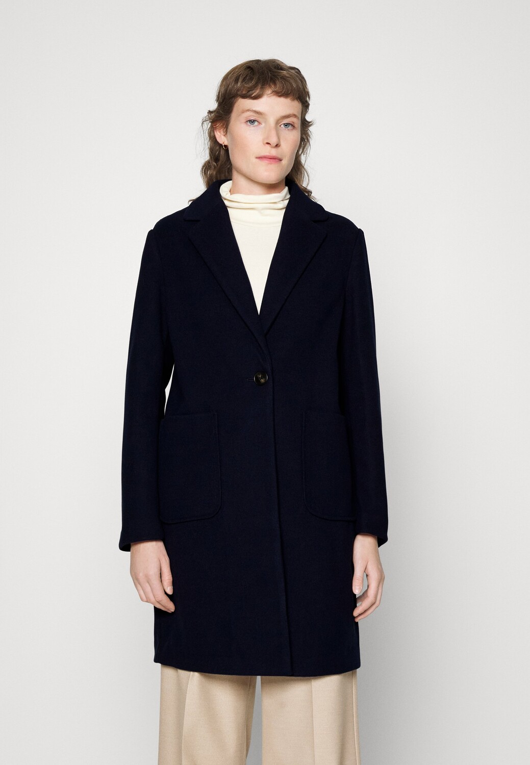

Пальто классическое Marks & Spencer, синий