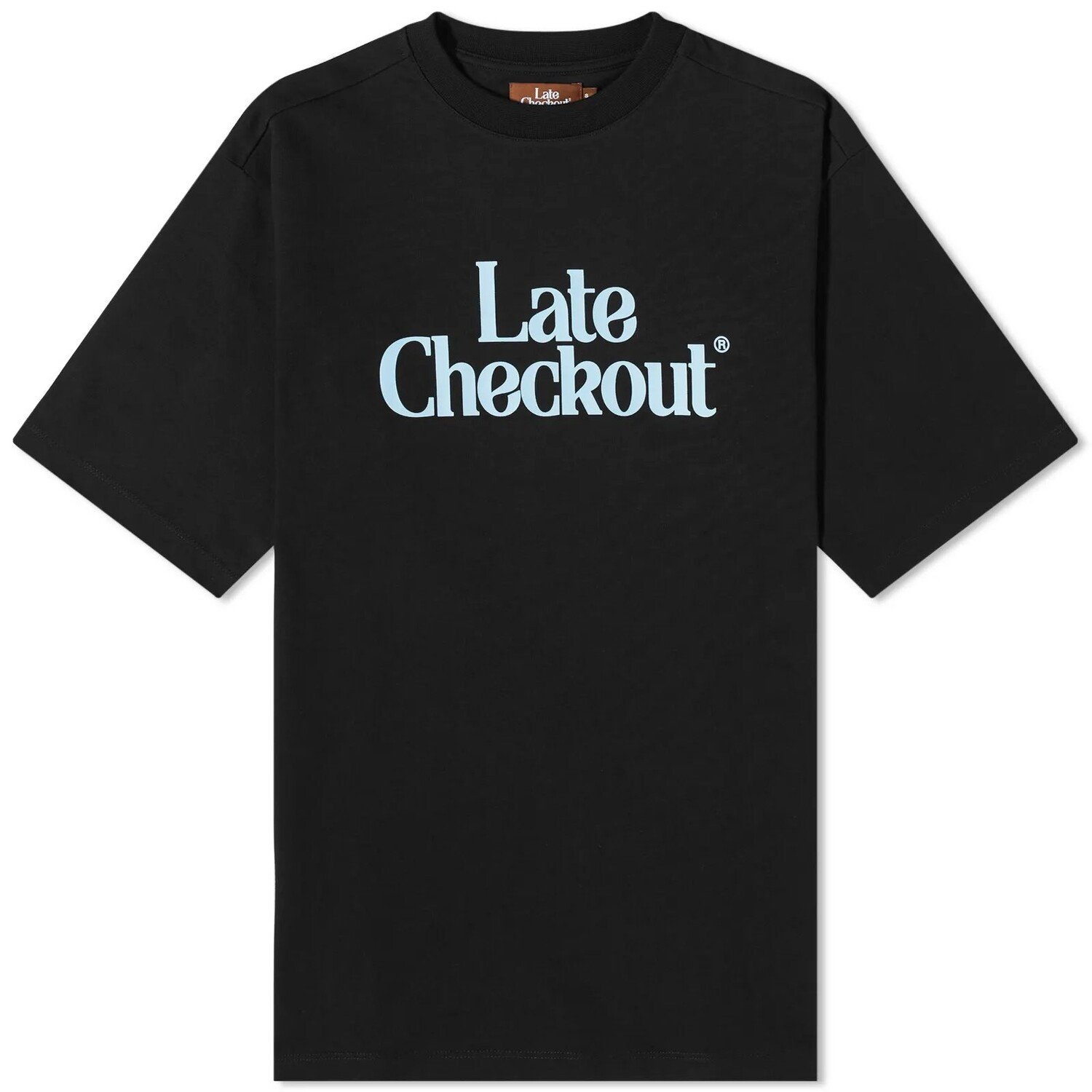 

Футболка Late Checkout Lc Logo Unisex, черный