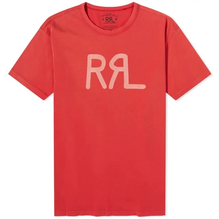 

Футболка Rrl Logo, красный
