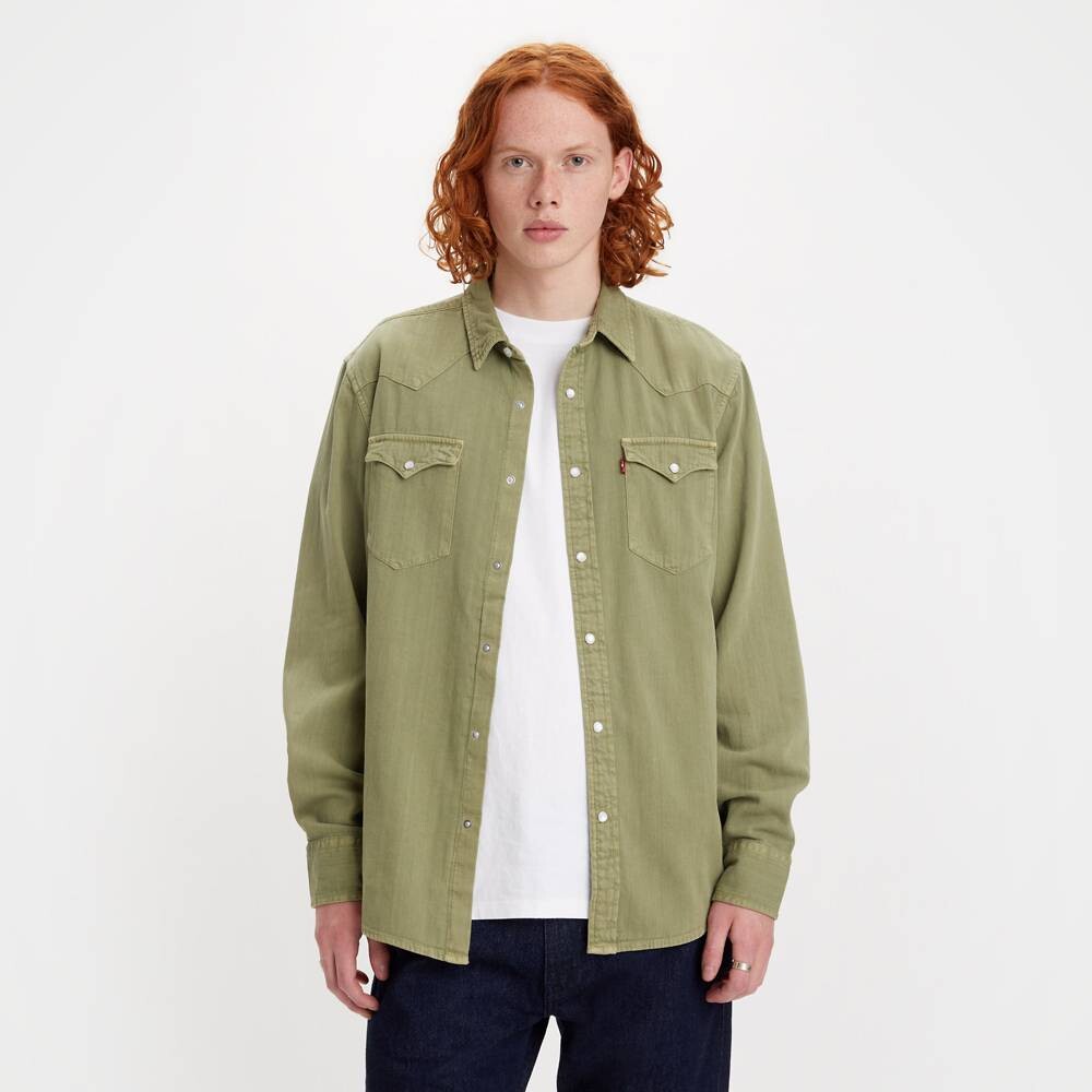 

Рубашка Levi's, зеленый