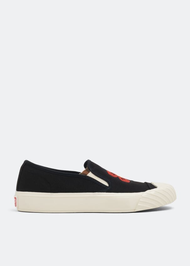 

Кроссовки KENZO Kenzoschool slip-on sneakers, черный