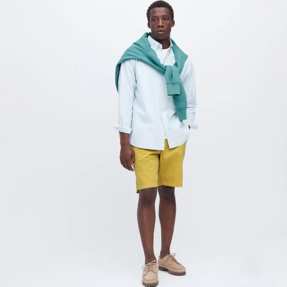 

Шорты Uniqlo Chino, желтый