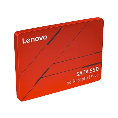 Твердотельный накопитель Lenovo SL700, 480 Гб, SATA, красный - фото