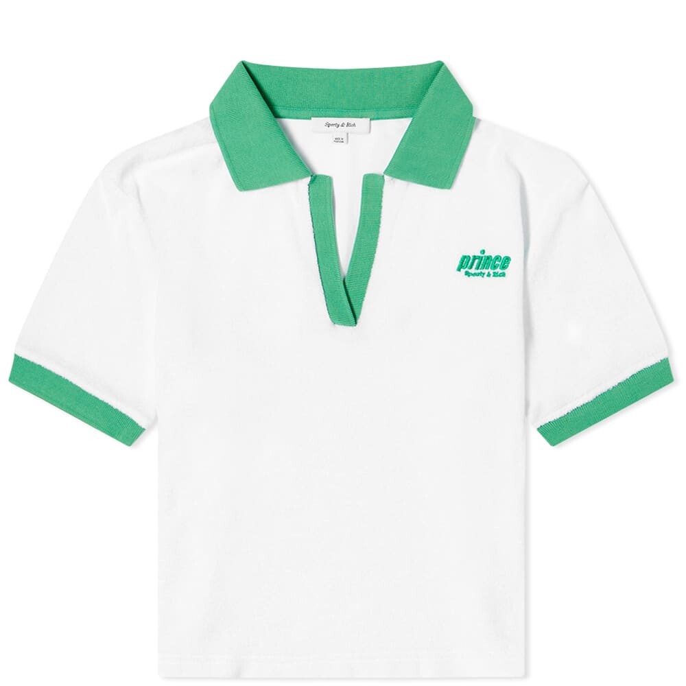

Футболка Sporty & Rich x Prince Sponge Polo