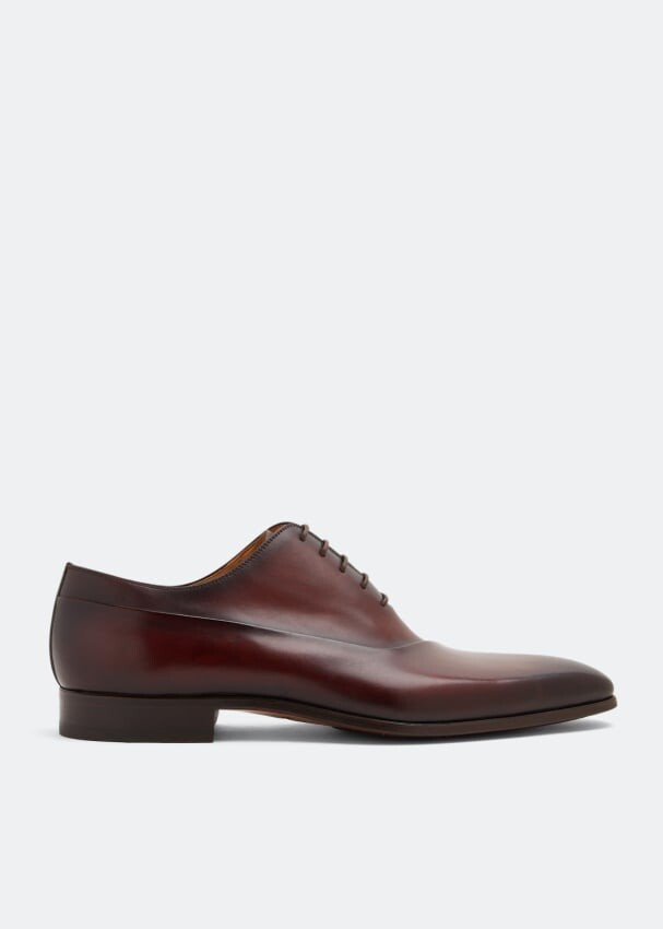 

Оксфорды MAGNANNI Leather Oxford shoes, коричневый